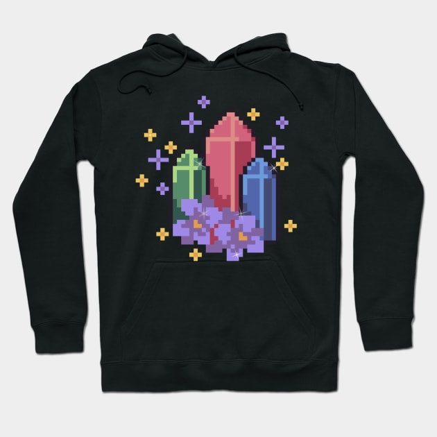 crystal Hoodie by WitchyAesthetics